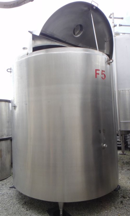 Behälter 6.000 Liter aus V2A, gebraucht, isoliert