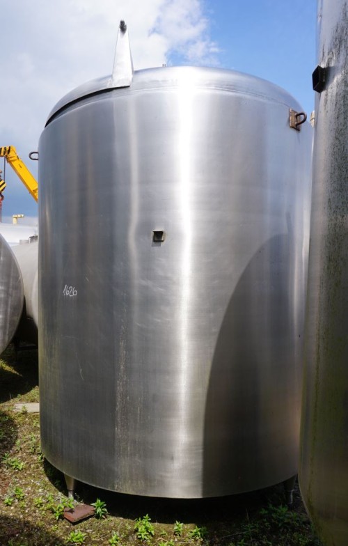 Behälter 6.000 Liter aus V2A, gebraucht, isoliert