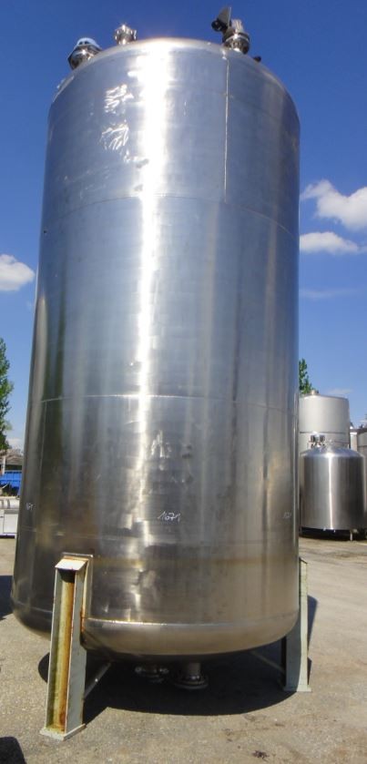 Behälter 22.000 Liter aus V4A, gebraucht, einwandig