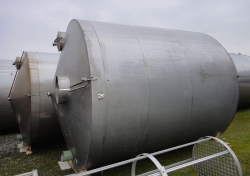 Behälter 25.000 Liter aus V2A, gebraucht, isoliert