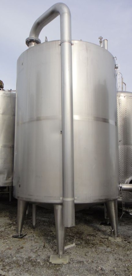 Behälter 12.000 Liter aus V2A, gebraucht, isoliert