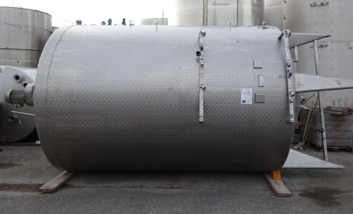 Behälter 16.000 Liter aus V2A, gebraucht,
temperierbar, isoliert