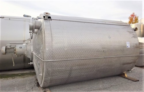 Behälter 16.000 Liter aus V2A, gebraucht,
temperierbar, isoliert