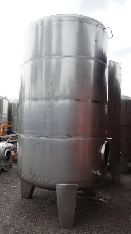 Behälter 6.600 Liter aus V2A, gebraucht, einwandig