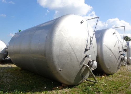 Behälter 47.200 Liter aus V2A einwandig