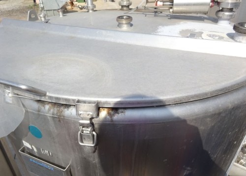 Behälter 1.059 Liter aus V2A einwandig