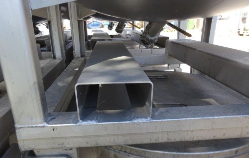 Behälter 200 Liter aus V2A, einwandig, gebraucht
