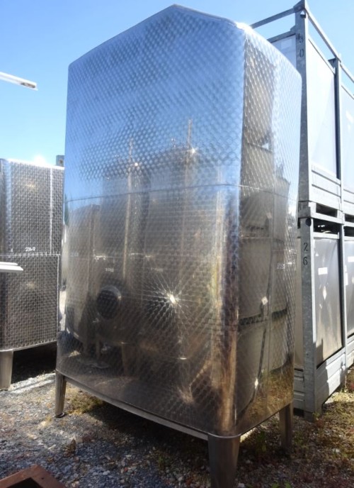 Behälter 5.500 Liter aus V2A einwandig, gebraucht