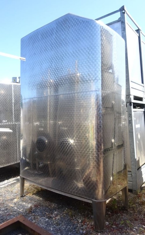 Behälter 5.500 Liter aus V2A einwandig, gebraucht