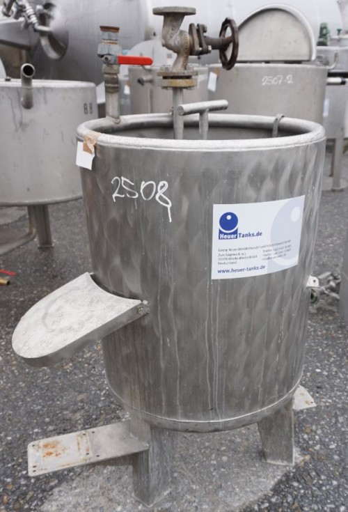 Behälter 150 Liter aus V4A, einwandig, gebraucht