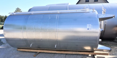 Behälter 12.500 Liter aus V2A temperierbar, gebraucht