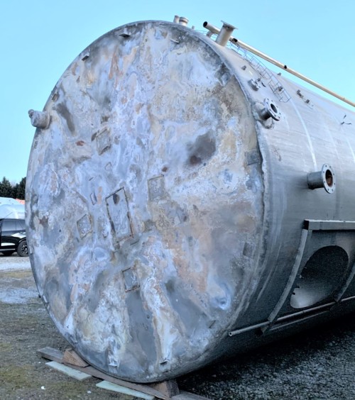 Behälter 100.000 Liter aus V2A einwandig