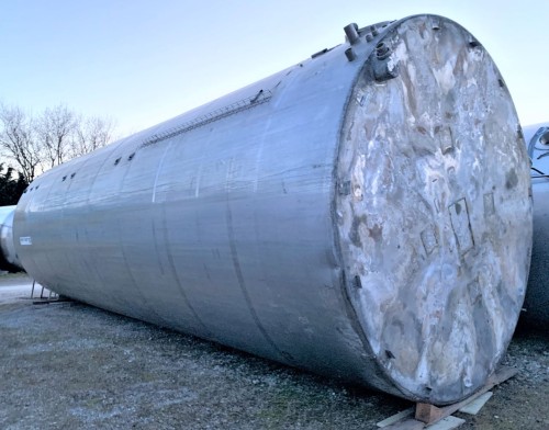 Behälter 100.000 Liter aus V2A einwandig