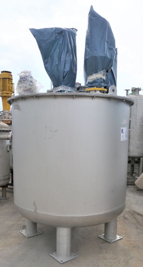 Behälter 2.200 Liter aus V2A einwandig, ungebraucht