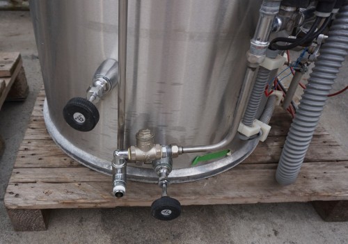 Druckbehälter 170 Liter aus V2A, isoliert, temperierbar, gebraucht