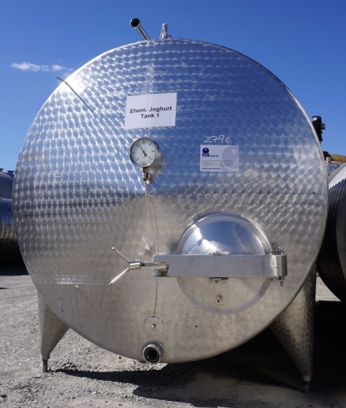 Behälter 10.000 Liter aus V2A, isoliert, gebraucht