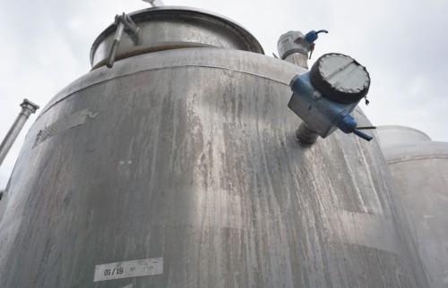 Behälter 1.350 Liter aus V4A einwandig, gebraucht