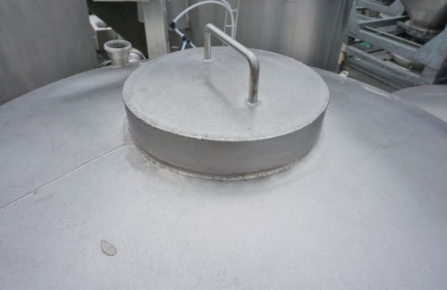 Behälter 1.800 Liter aus V2A einwandig, gebraucht