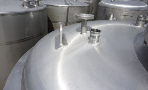 Druckbehälter 5.850 Liter aus V4A temperierbar, isoliert, gebraucht
