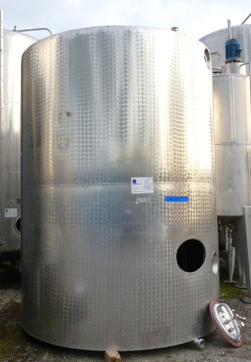 Behälter 10.000 Liter aus V2A isoliert, gebraucht