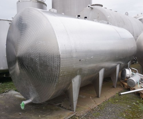 Behälter 10.000 Liter aus V2A, isoliert, gebraucht