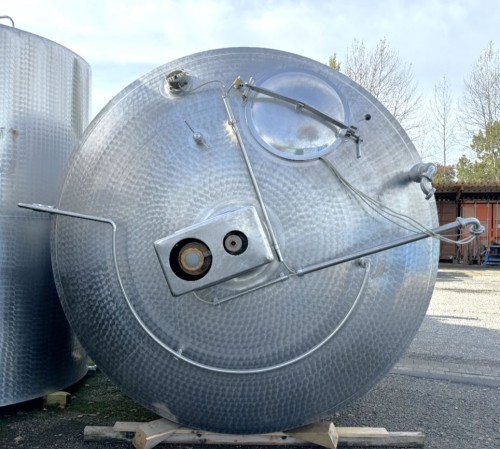 Behälter 10.000 Liter aus V2A temperierbar, isoliert, gebraucht