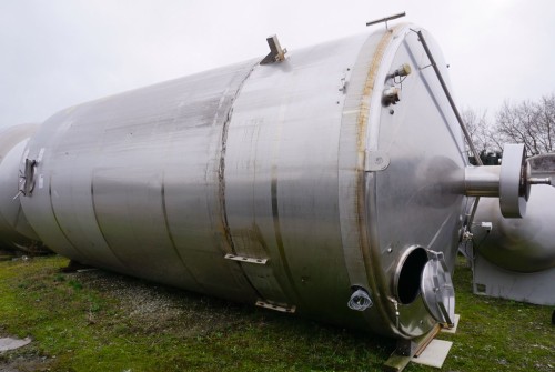 Behälter 50.000 Liter aus V2A, isoliert, gebraucht