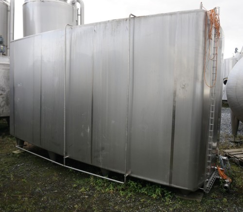 Behälter 15.000 Liter aus V2A einwandig, gebraucht
