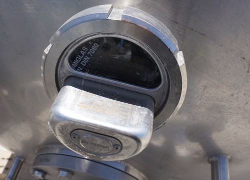 Behälter 1.200 Liter aus V2A, einwandig, gebraucht