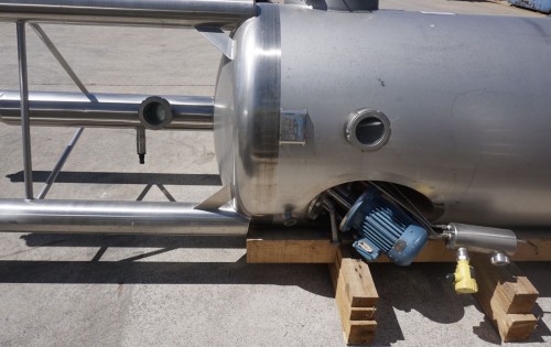 Behälter 1.200 Liter aus V2A, einwandig, gebraucht