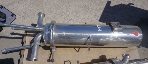 Filter 35 Liter aus V4A, gebraucht