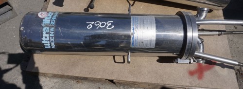 Filter 35 Liter aus V4A, gebraucht