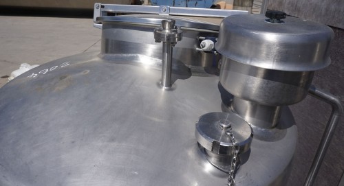 Behälter 260 Liter aus V2A, einwandig, gebraucht