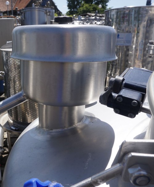 Behälter 260 Liter aus V2A, einwandig, gebraucht