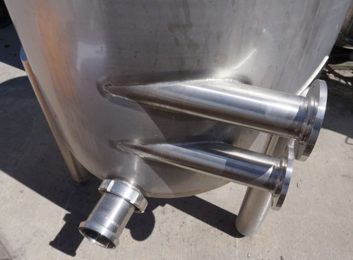 Behälter 260 Liter aus V2A, einwandig, gebraucht