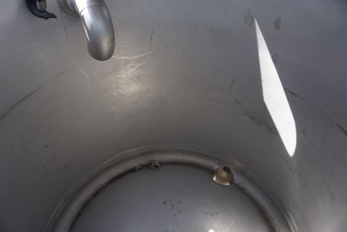 Behälter 1.000 Liter aus V2A, einwandig, gebraucht