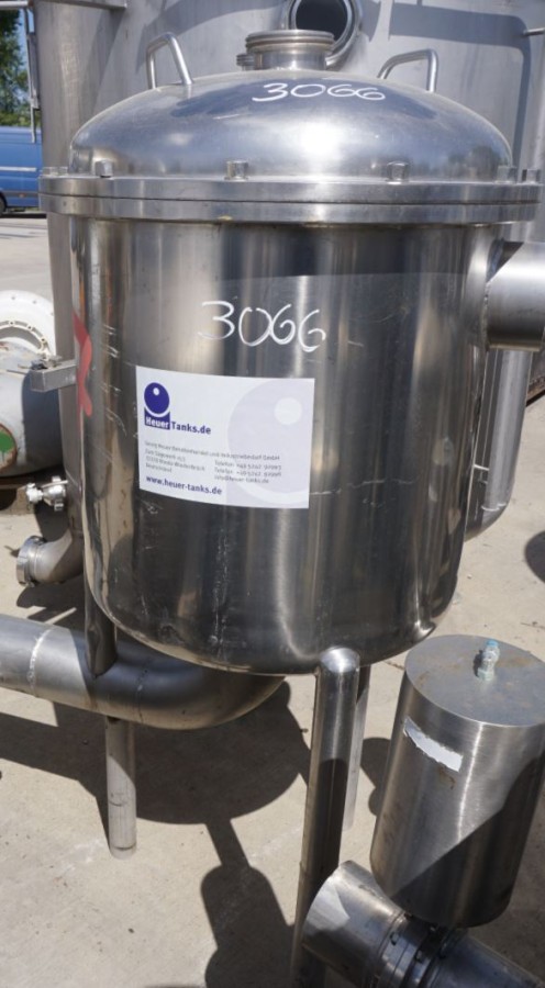 Behälter 150 Liter aus V2A, einwandig, gebraucht