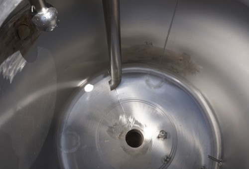 Behälter 290 Liter aus V2A, einwandig, gebraucht