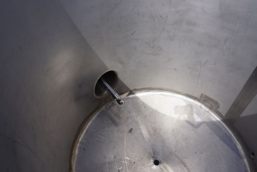 Behälter 800 Liter aus V2A, einwandig, gebraucht