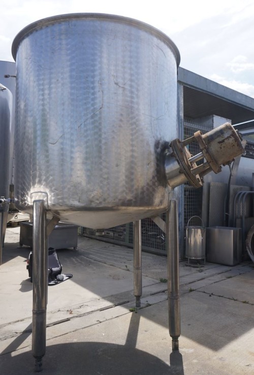 Behälter 800 Liter aus V2A, einwandig, gebraucht