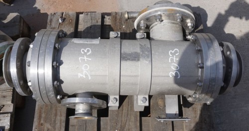 Rohrbündelwärmetauscher 13 Liter V2A, gebraucht