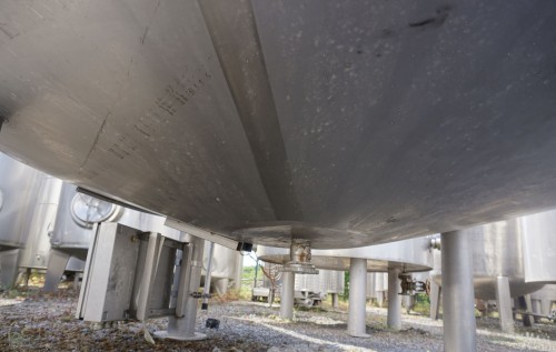 Behälter 2.500 Liter aus V2A, heizbar, isoliert, gebraucht