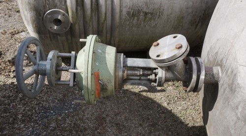 Druckbehälter 1.600 Liter aus V4A temperierbar, gebraucht