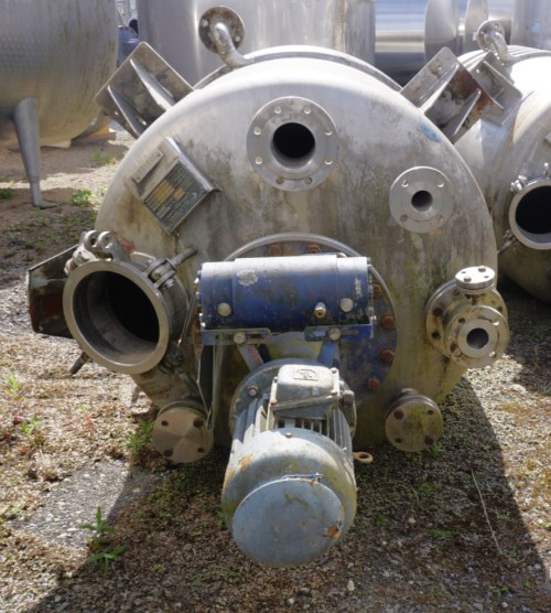 Druckbehälter 1.600 Liter aus V4A temperierbar, gebraucht