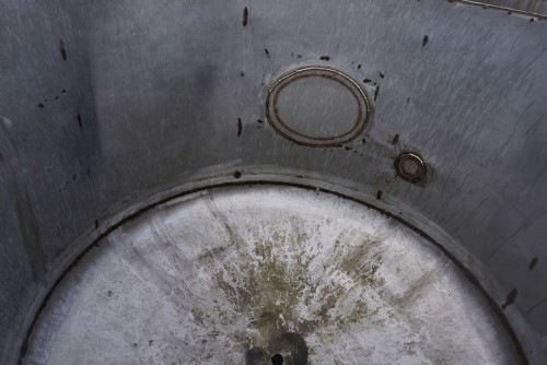 Behälter 2.500 Liter aus V2A, doppelwandig, gebraucht