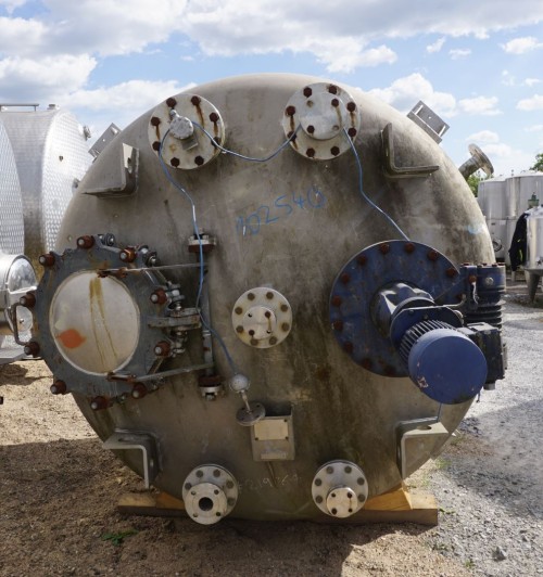 Druckbehälter 6.815 Liter aus V4A temperierbar, gebraucht