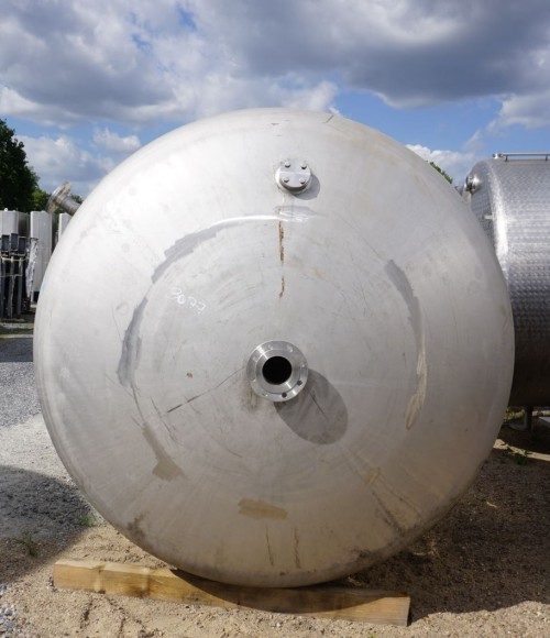 Druckbehälter 6.815 Liter aus V4A temperierbar, gebraucht