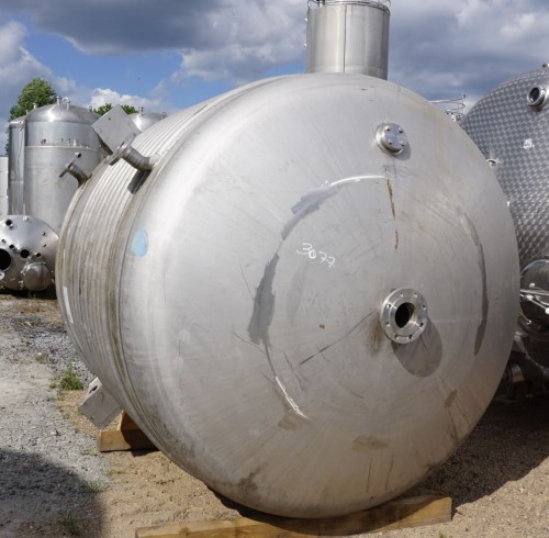 Druckbehälter 6.815 Liter aus V4A temperierbar, gebraucht