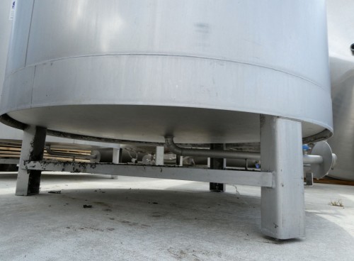 Behälter 1.000 Liter aus V2A, einwandig, gebraucht