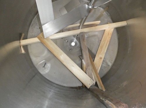 Behälter 3.000 Liter aus V2A isoliert, temperierbar, gebraucht